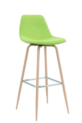 النسيج مقعد / الخشب والمعادن بار البراز / موردن التجاري رخيصة تستخدم كرسي هر-912